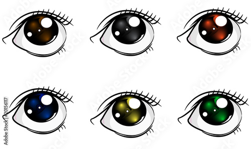 eyes vector