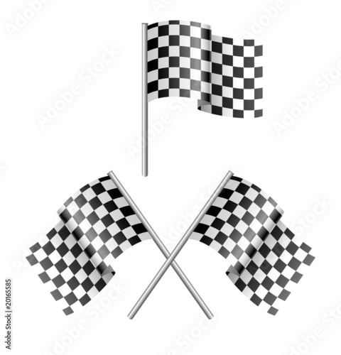 checkered flag