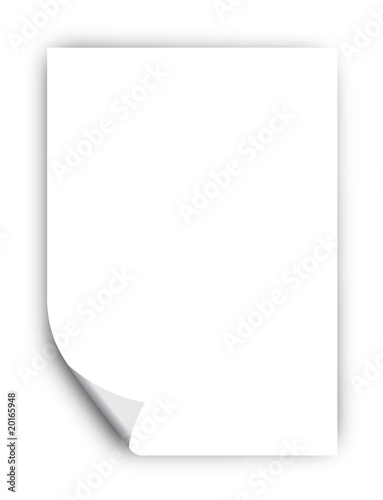 Perfect Vector Blank paper