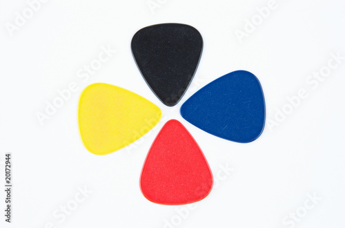 Colored Guitar Picks