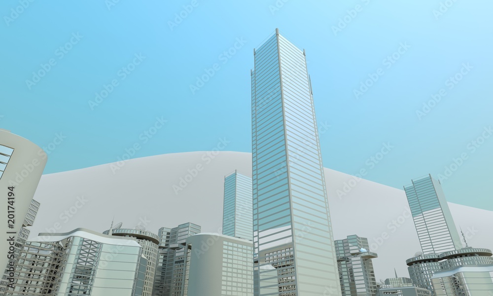 modern office buildings, skyline background modern office buildings, skyline background