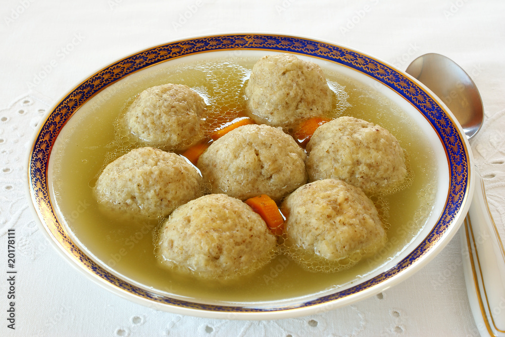 Matzo balls soup Matzo balls soup