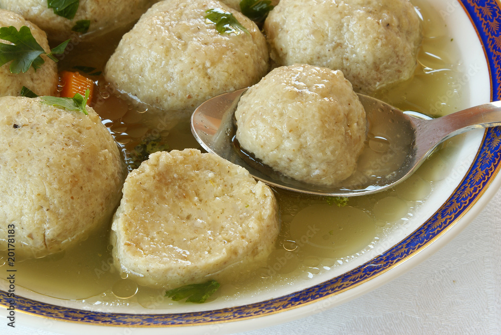 Matzo balls soup Matzo balls soup