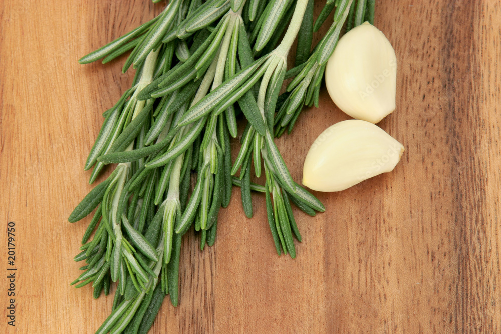 Garlic and rosemary Garlic and rosemary
