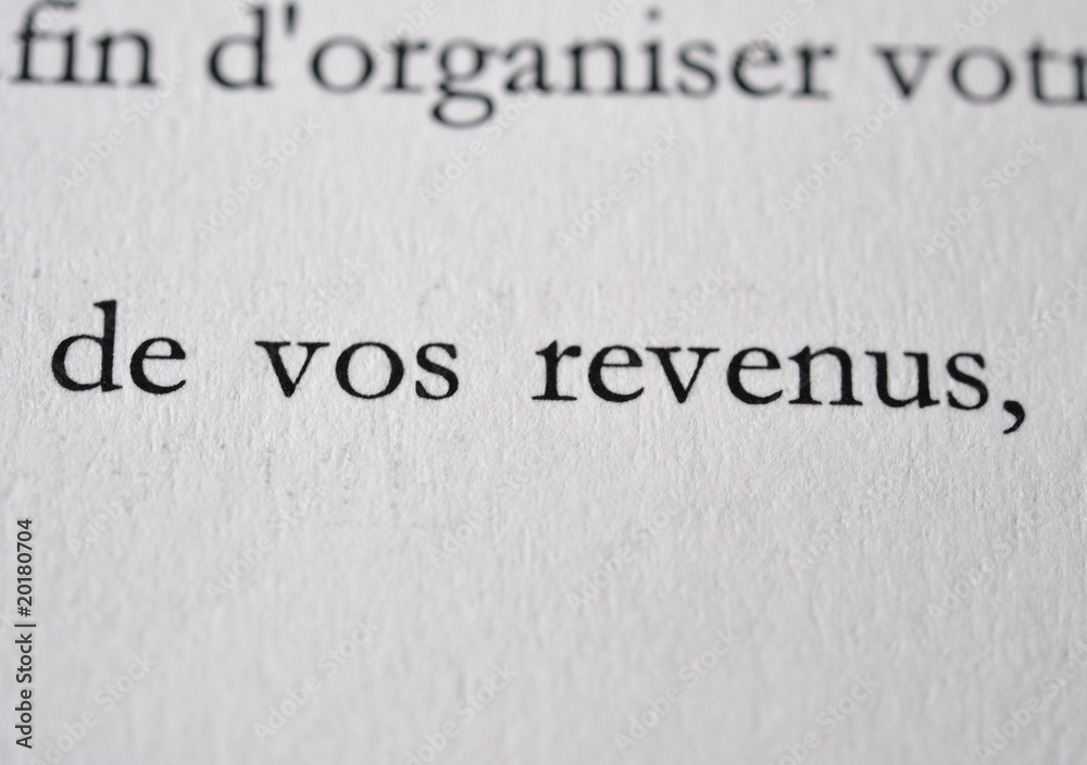 revenus