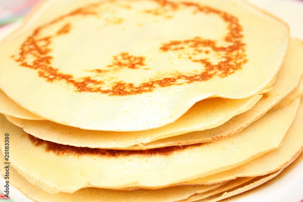 crèpes empilées crèpes empilées