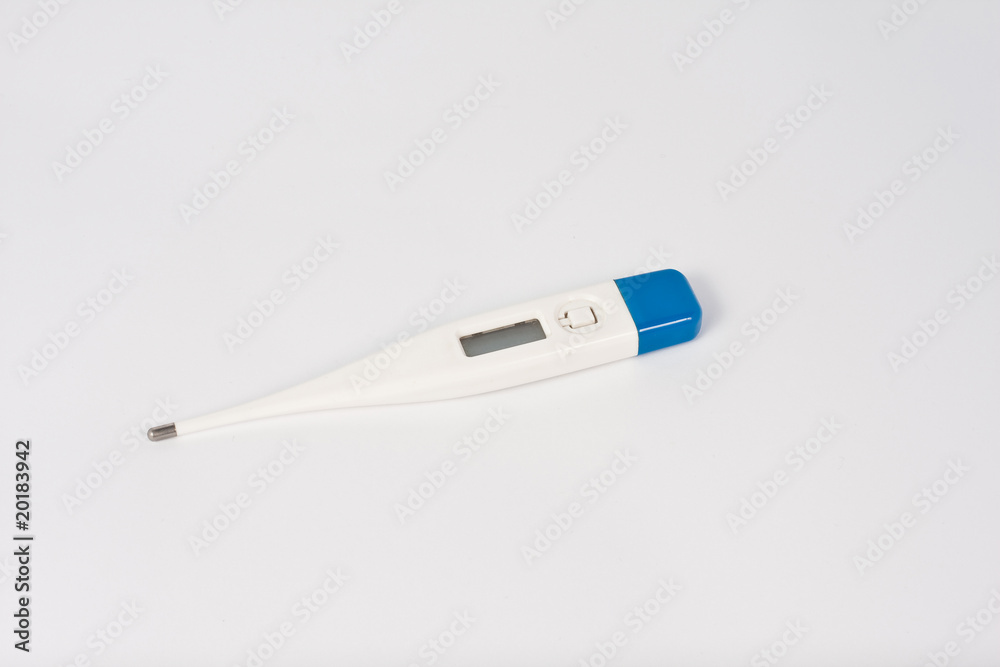 Thermometer isolated on white Thermometer isolated on white