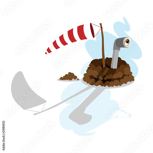 Groundhog Day_weather vane_periscope