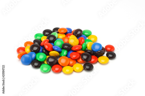 Chocolate button candies