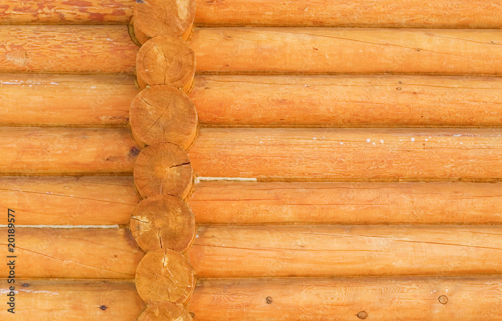 Closeup of rustic house wooden wall Closeup of rustic house wooden wall