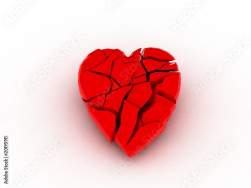 coeur brisé photo