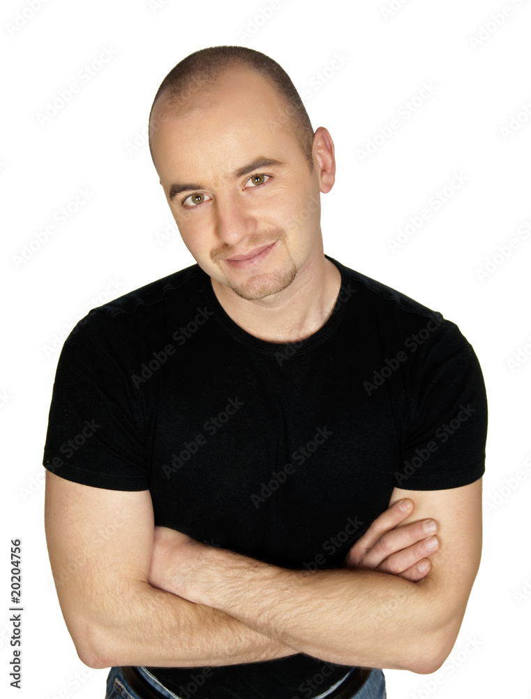 man crossed arms man crossed arms