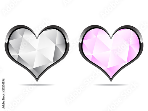 dimond hearts