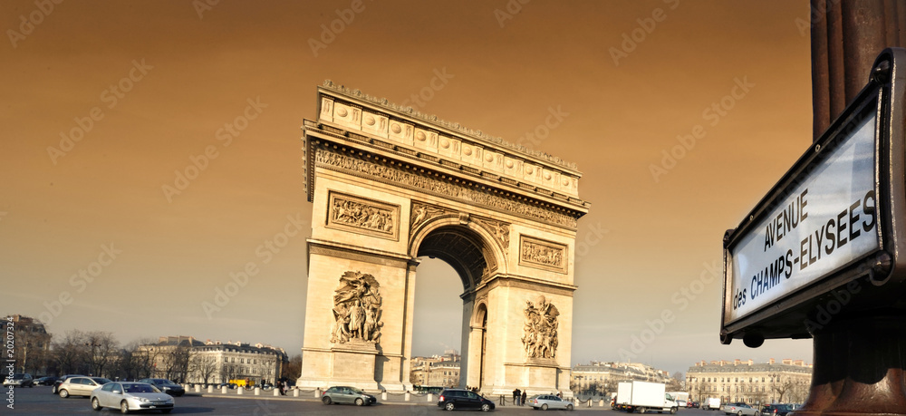 Fototapeta premium arc de triomphe
