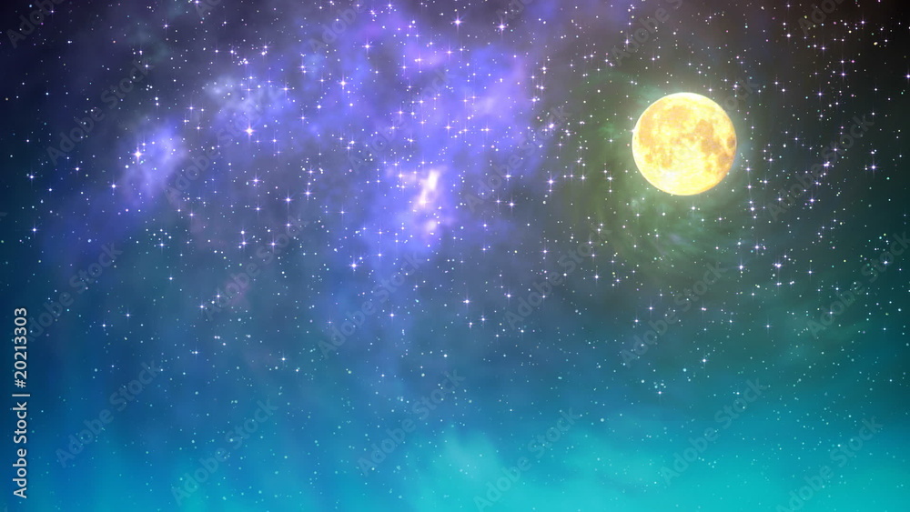 Night sky loop