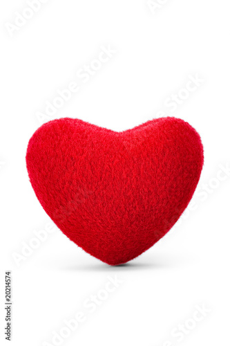 soft red heart