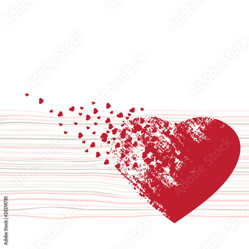 Valentine backgrounds with a space for your text