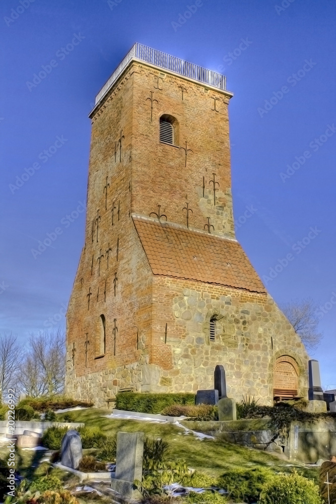 Alte Kirche, hdr