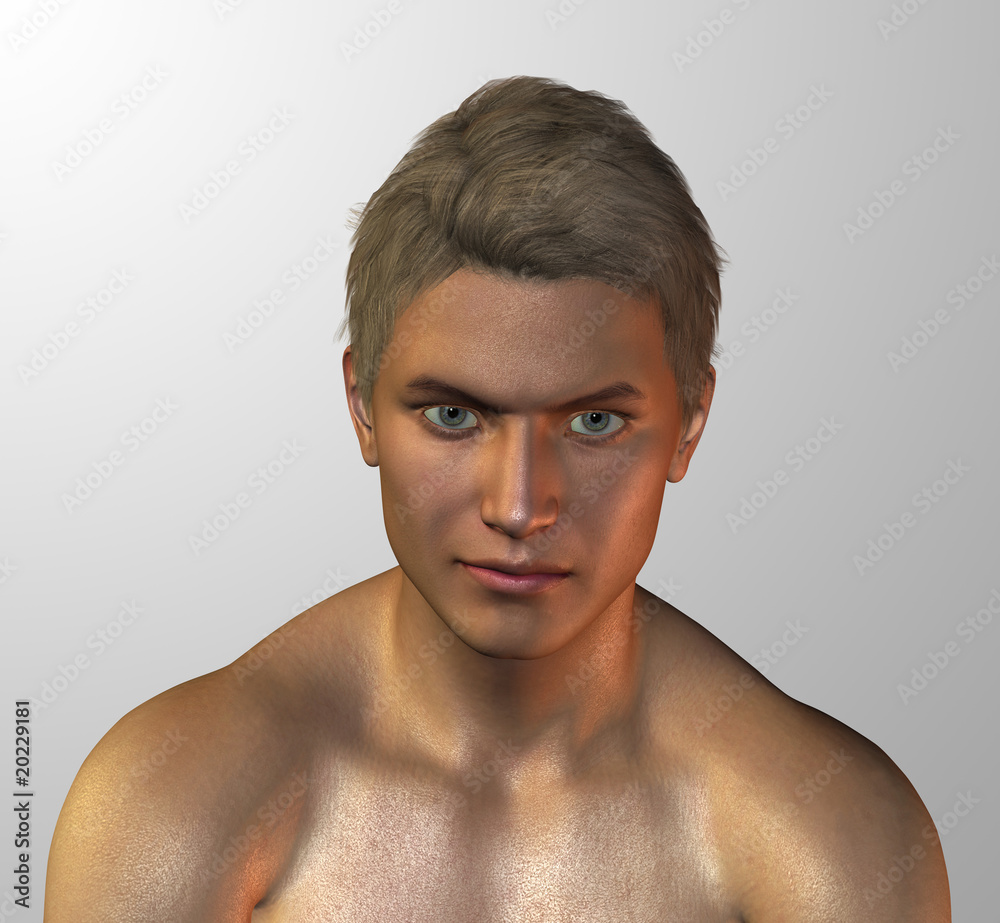 Obraz premium 男性モデル