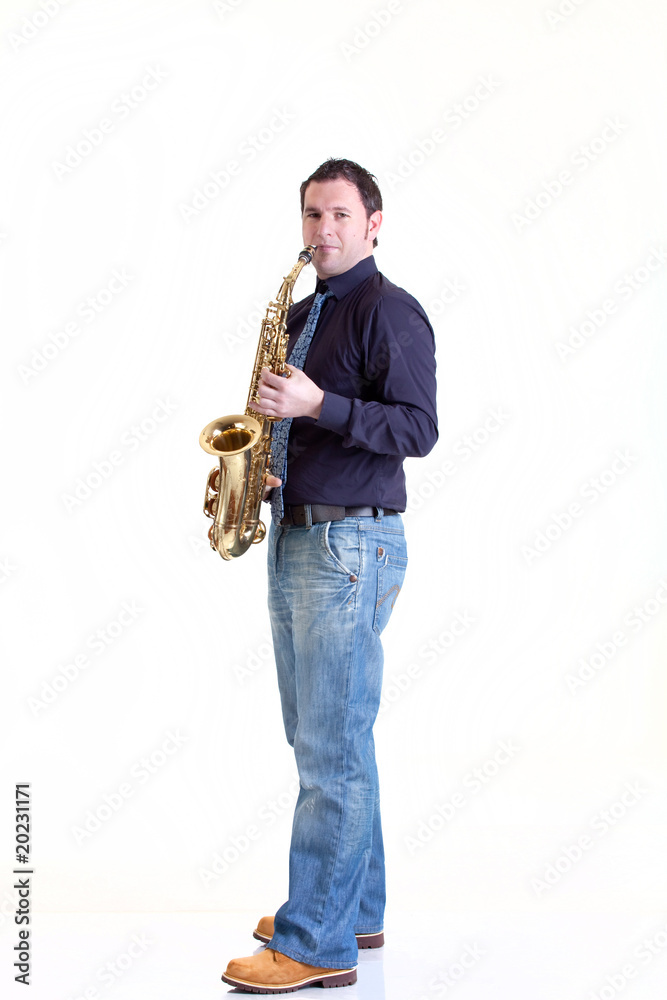 Fototapeta premium Play Sax