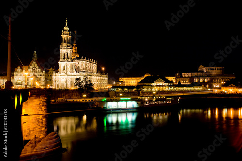 Dresden at night © Val Thoermer