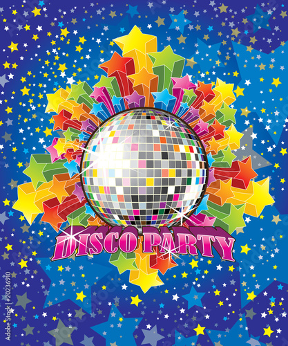 Disco Party Vector Illustration