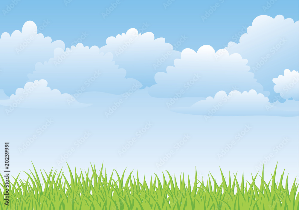 Obraz premium spring landscape