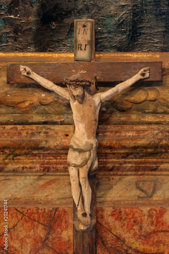 Фотография Jesus crucified on the cross