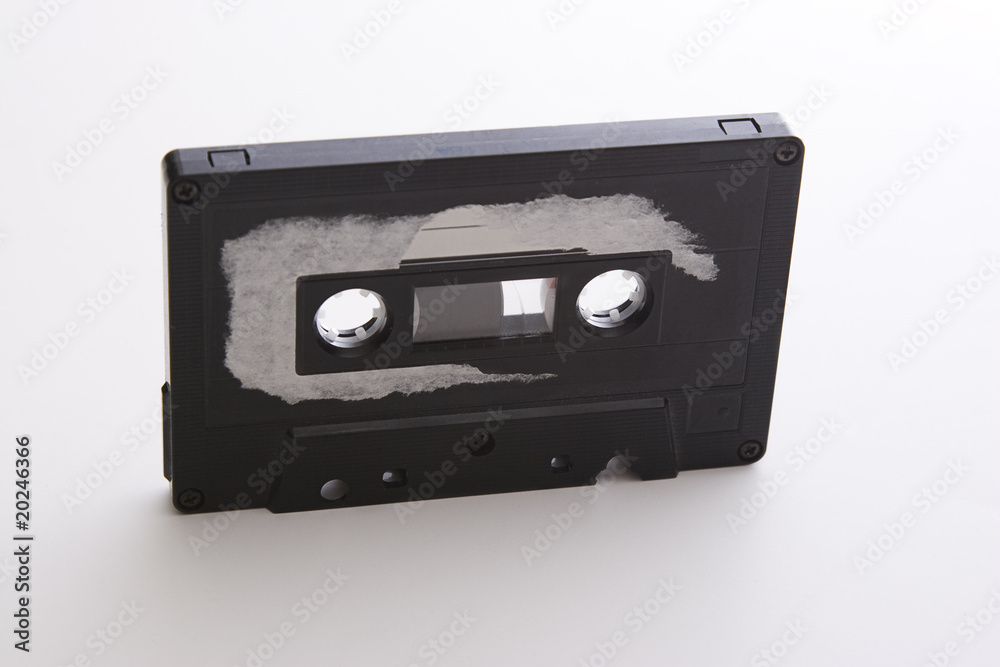 weathered tape cassette