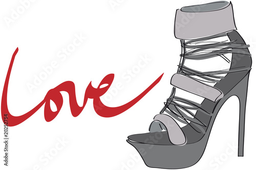 High heels