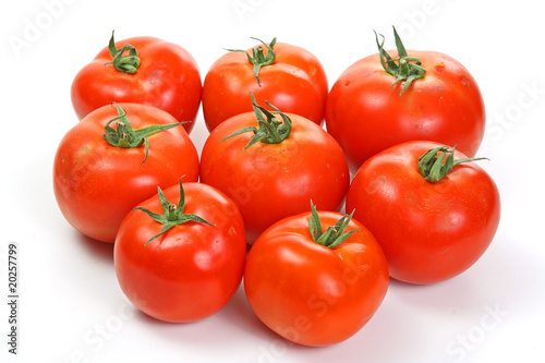 Many tomatoes
