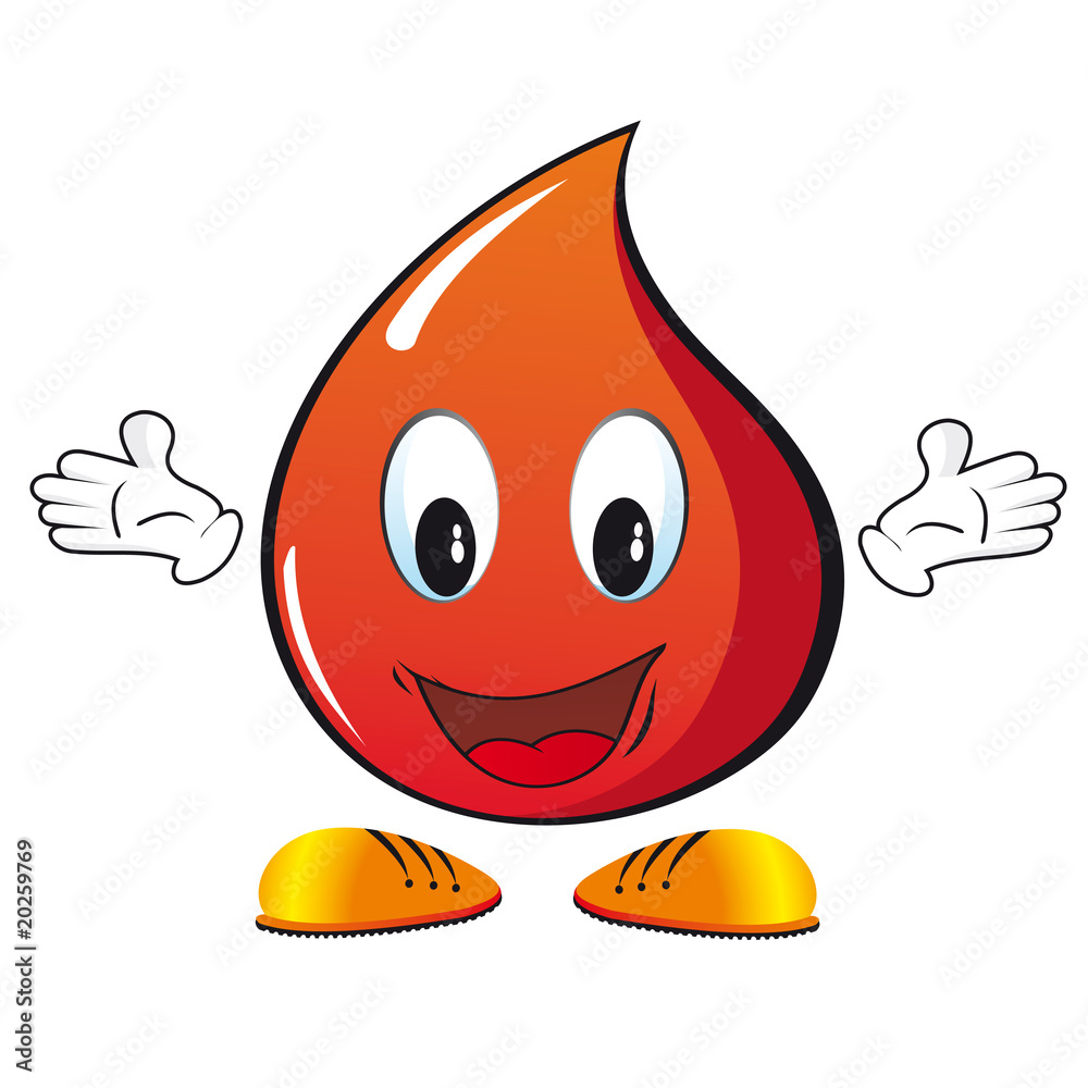 goccia sangue