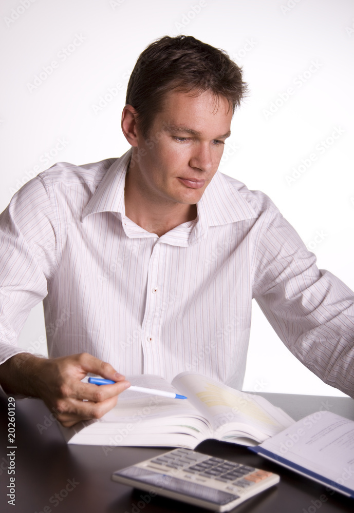 Studying hard Studying hard