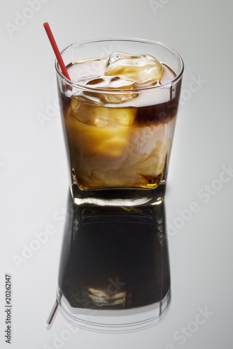 White Russian cocktail