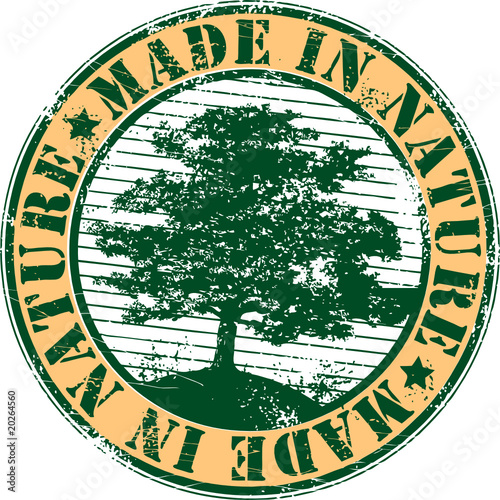 Vector stamp for organic & whole foods