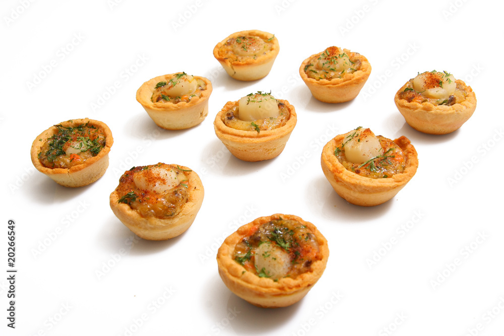 Mini tartelettes à réchauffer Mini tartelettes à réchauffer