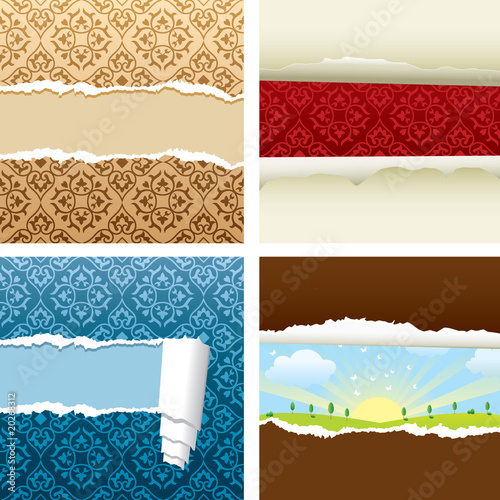 Ripped Wallpaper