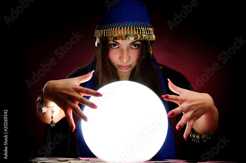 Konstfotografi Fortuneteller