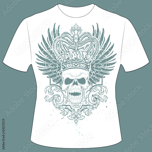 T-Shirt Druck King