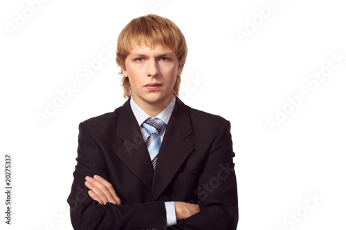 Portrait of young businessman