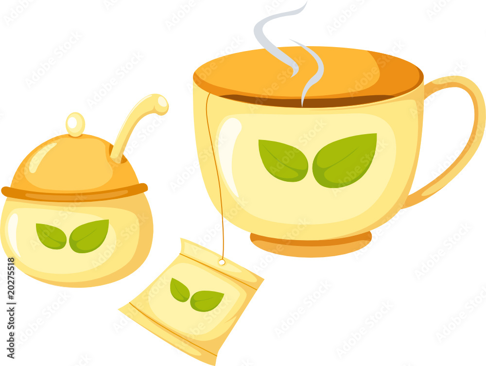 cup of tea with sugar