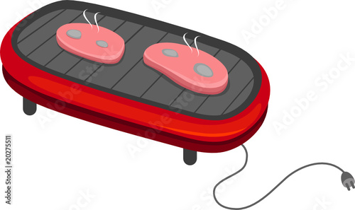 electric barbecue grill