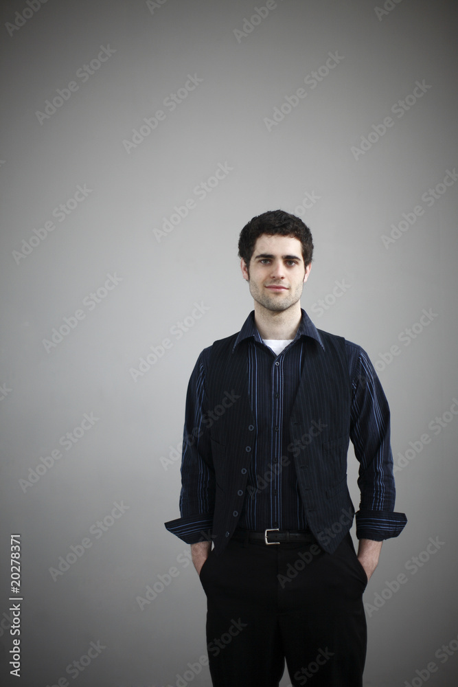 Portrait of a stylish young man Portrait of a stylish young man