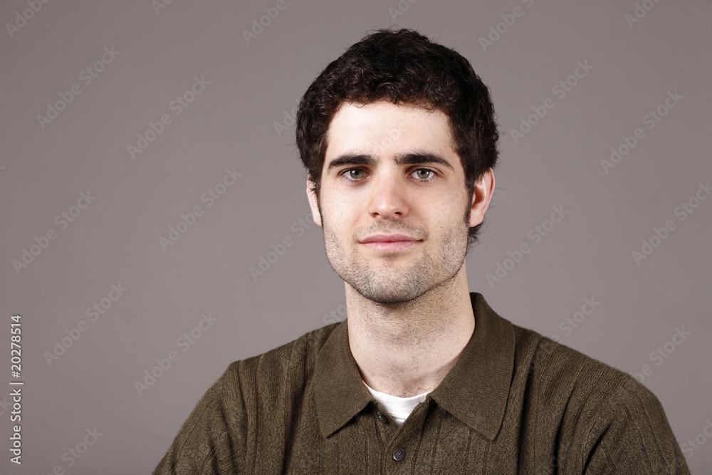 Portrait of a stylish young man. Portrait of a stylish young man.