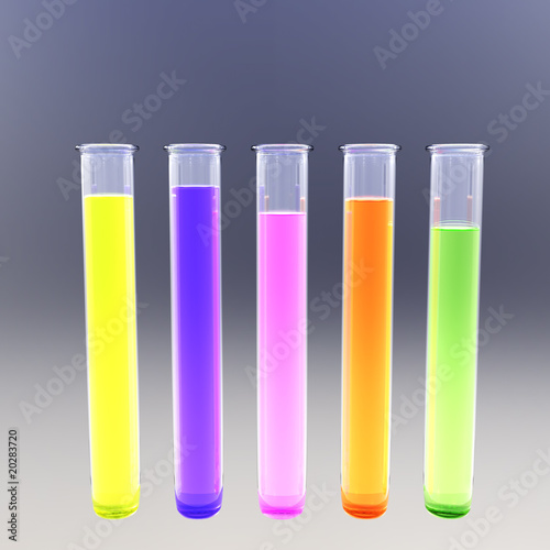 Fluorescent test tubes