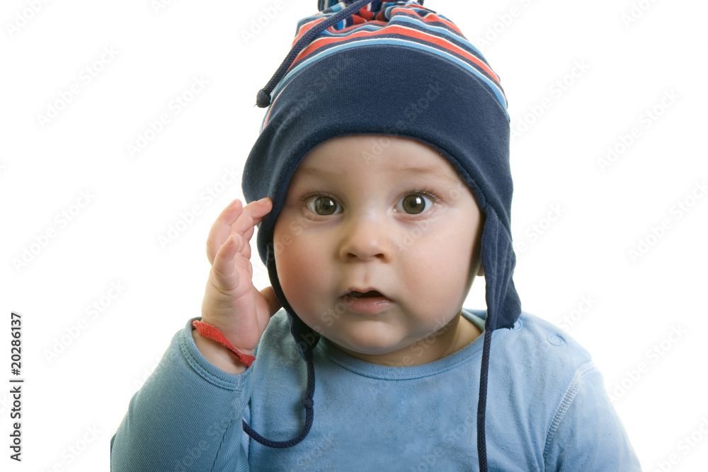 baby with hat baby with hat