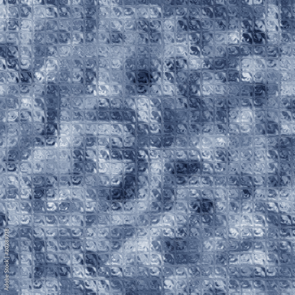 Obraz premium blue glass tiles textures