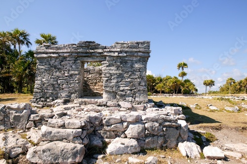 Mayan ruins at Tulum Mexico monuments