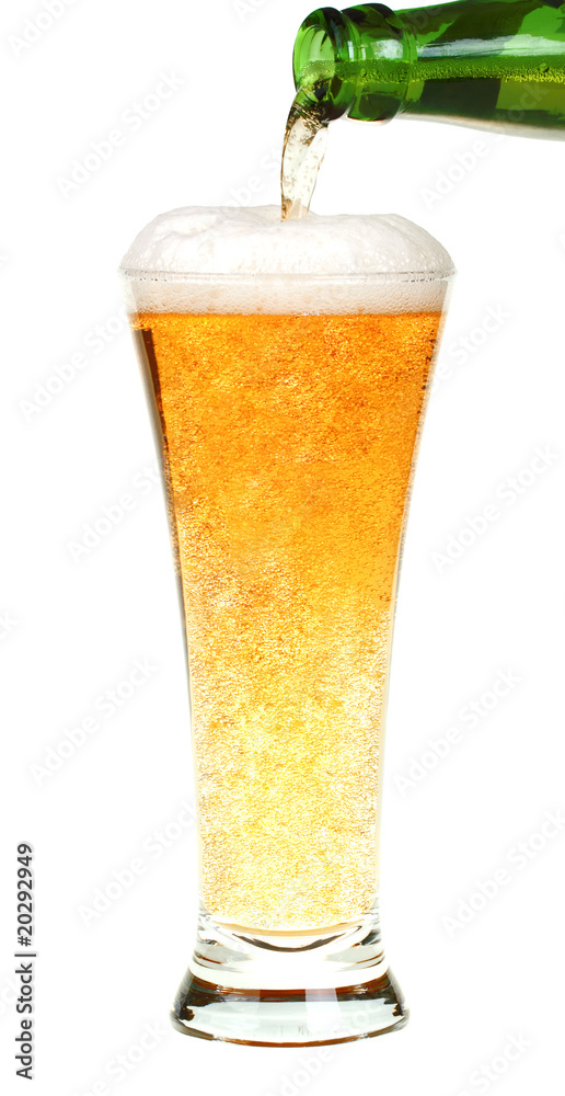 Beer with bottle Beer with bottle