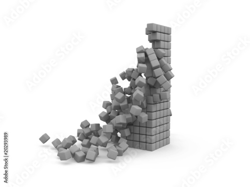 collapse cubes